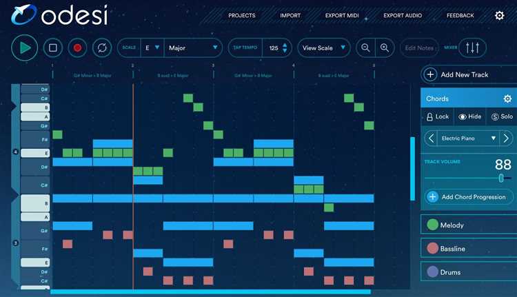 Узнайте больше о программе Odesi Music Composition